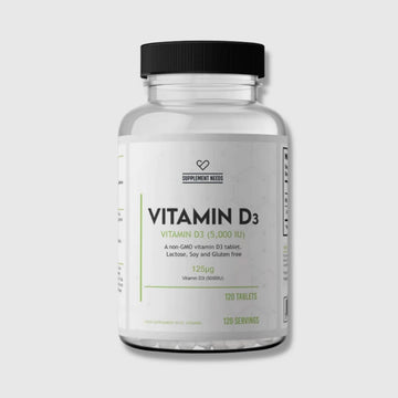 D3 5000IU Supplement Needs - 120 tablets | Megapump